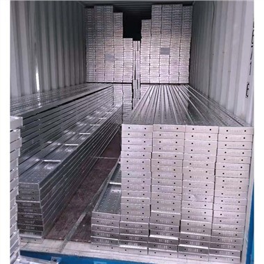 Planch echafodaj galvanize